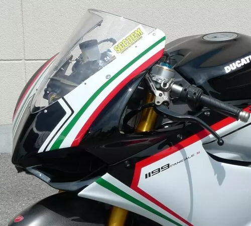 Bullster Wscrn Panigale 1199 Clear BD035DCin