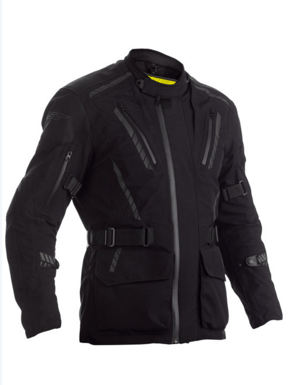 RST laminuotas tekstilės mc striukės „Pathfinder Black“