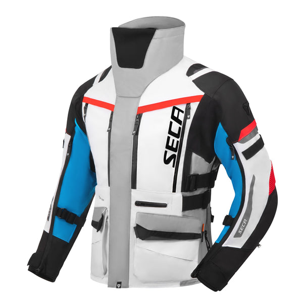 Seca Dam Textile MC jakna Arrakis III siva /plava