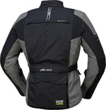 ixs laminated textile mc jacket st plus black /gray