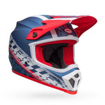 Bell Cross MC Helmet MX-9 Mips Blue /White