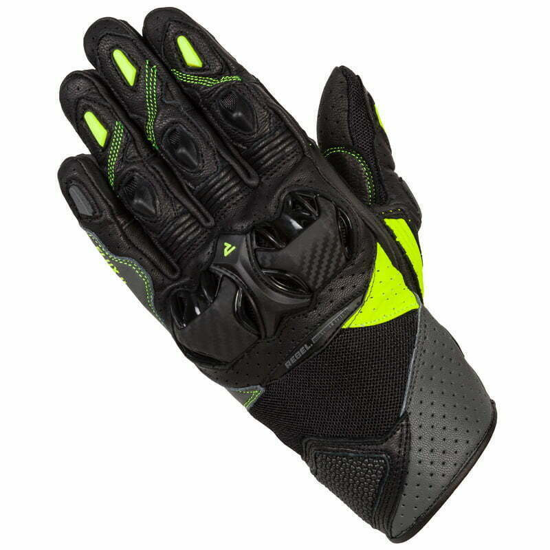 Pobunjenici MC Gloves Flux II Crna /gripa