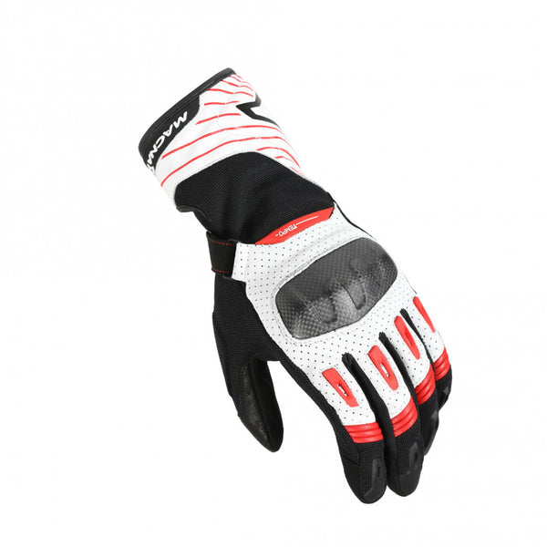 „Macna Mc-Gloves“ tempo balta /raudona