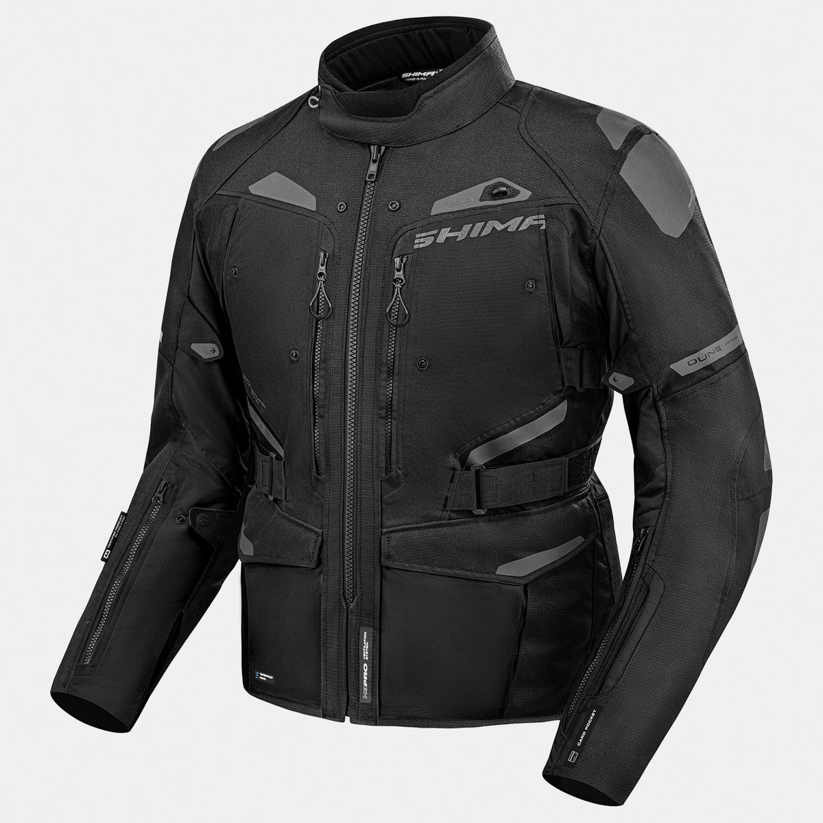 Shima Textil Mc-Jacka Dune Svart