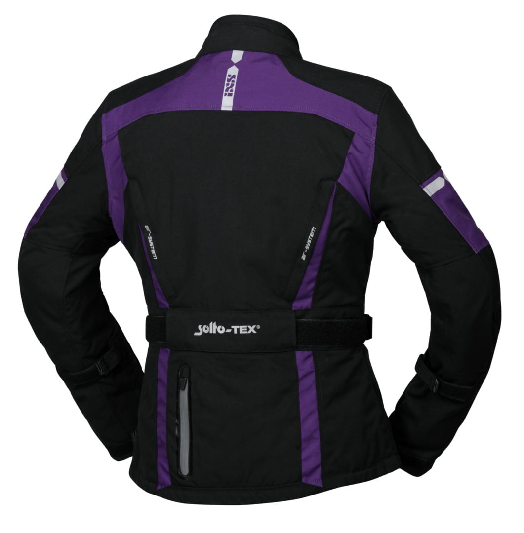 IXS Lady Textile Mc -Jacket Pacora -Čierna /fialová