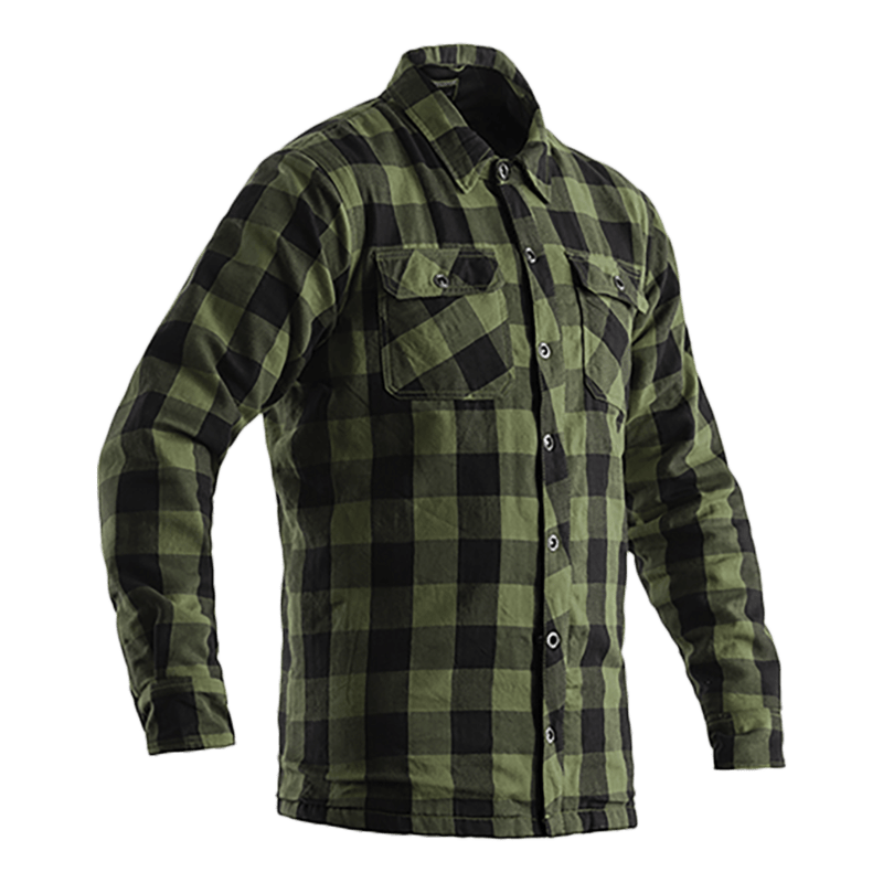 RST Kevlar MC marškinėliai Lumberjack Green