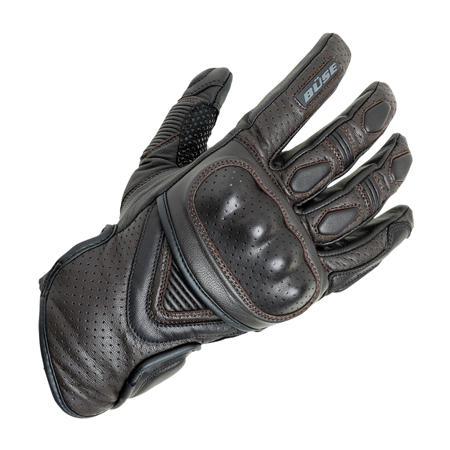 Büse mc-gloves kaviareň Racer Brown