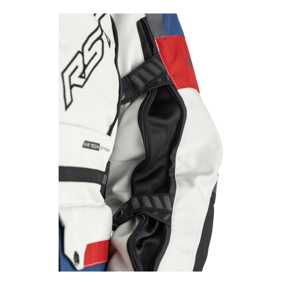 RST Tekstil MC-Jacket Adventure-X Blue /Red