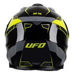 UFO Adventure MC Helmet Aries Aries Black /Chrípka