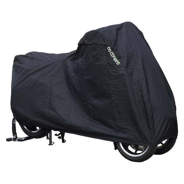 Alfa 3W Motorcycle Cover Color: Black Size: Without Topcase