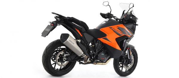KTM 1290 Super Adventure Homologated Titanium Sonora Silencer With Carbon Endcap