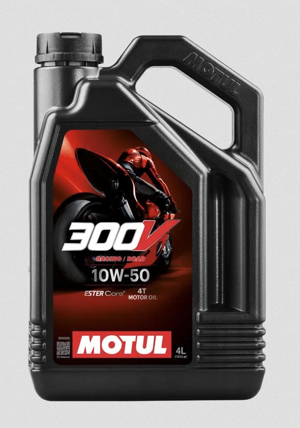 MOTUL 300V 4T rūpnīcas līnijas ceļu sacīkstes 10W-50 4 L (4./kartons)