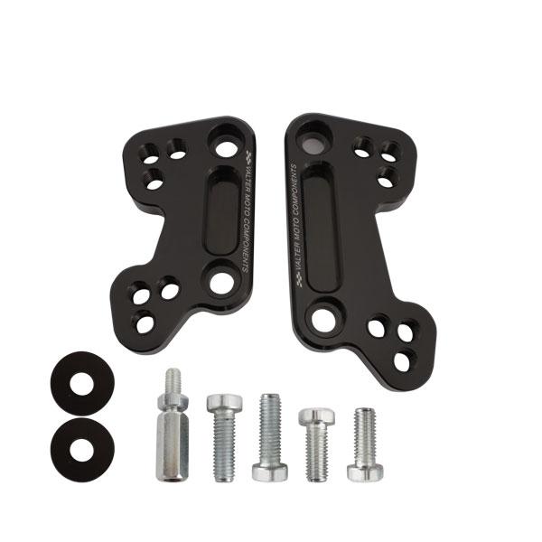 Rearset Adjuster for Oem rearsets Kawasaki Ninja 250r 08-15/300R 13-15 Black