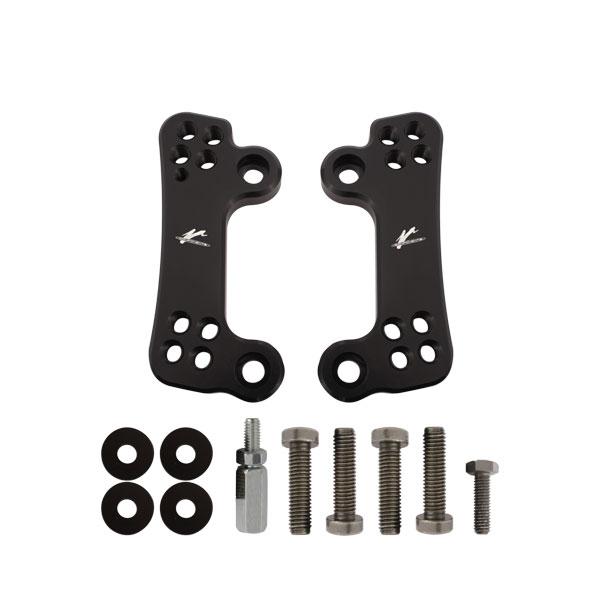 Rearset's adjuster for oem rearsets yamaha r1 98-03 black