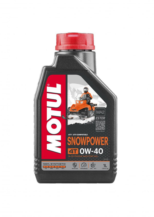 Motul sniego jėgos 4T 0W-40 1 L (12 vnt/kartonas)