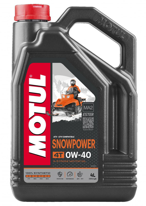 Motul Snowpower 4T 0W-40 4 L (4-asis/kartonas)