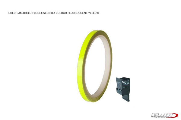 Strip naplatka 6 metara+Aplikator C/žuti fluorescentni