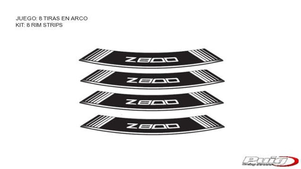 Komplet 8 Strips Strips Z800 C/White