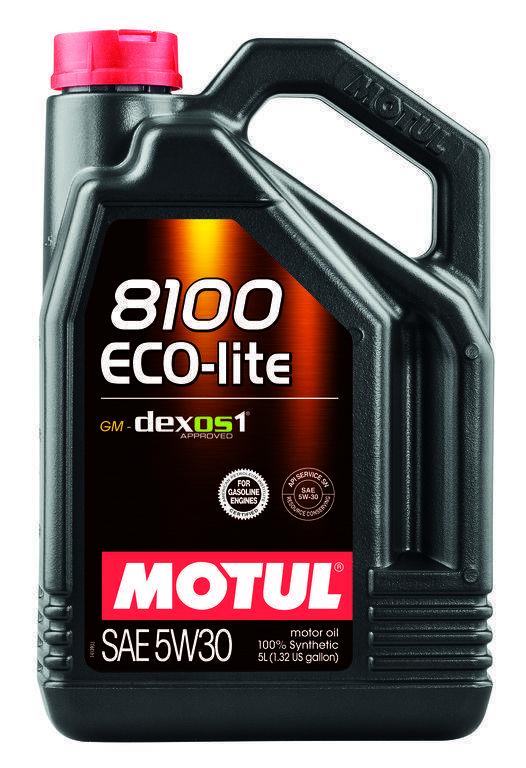 „Motul 8100 Eco-Lite 5W30 5L“ (4 vnt/kartonas)