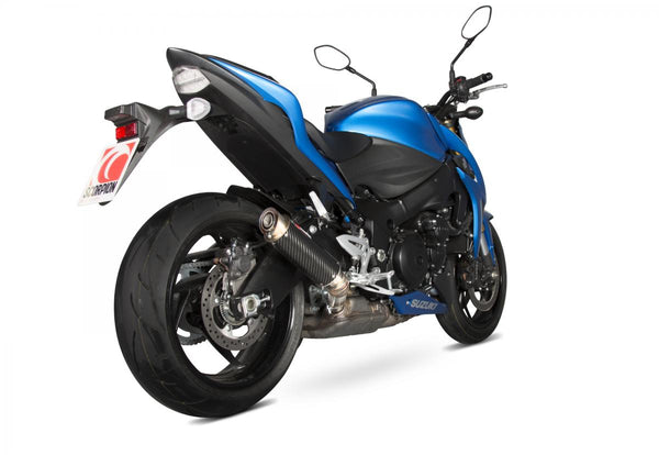 Suzuki GSX-S 1000 / GSX-S 1000 F 2015-2020 RP1-GP Slip-on Carbon Fibre Sleeve