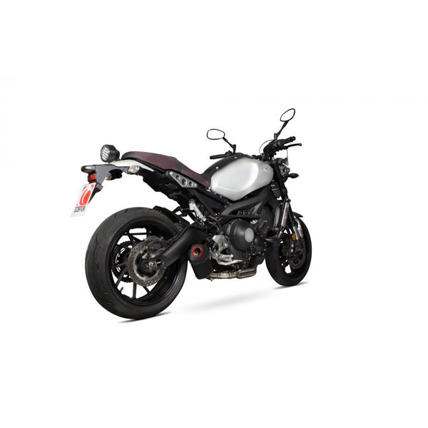 Yamaha XSR900 2016-2021 Serket Parallel Full System Carbon Fibre Sleeve