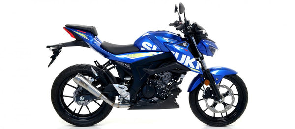 Suzuki GSX-S 125 17 Homologated Nichrom Pro Race Silencer with Welded Link Pipe for Arrow Collectors