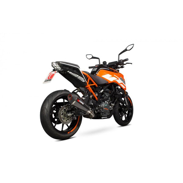 KTM DUKE 125 2017-2020 SERket Taper Slip-on Carbon Fibre Sleeve