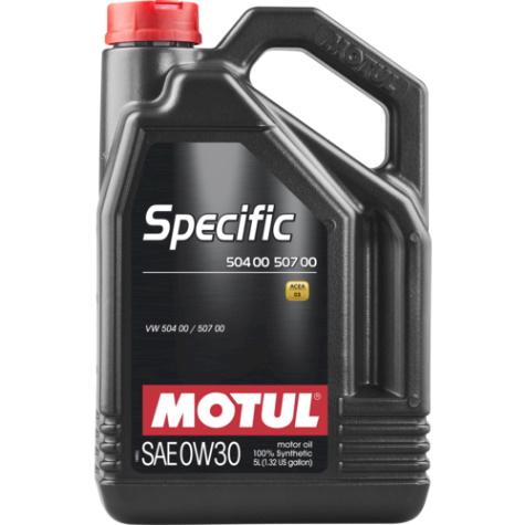 „Motul“ specifinis 504 00 507 00 0W30 5L (4 -asis/kartonas)