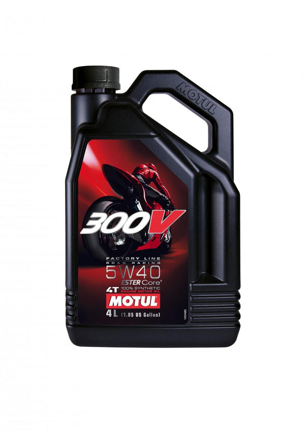 MOTUL 300V 4T rūpnīcas līnija 5W-40 4 L (4 gab/kartons)