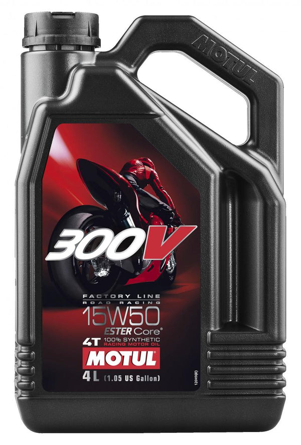 MOTUL 300V 4T rūpnīcas līnija 15W-50 4 L (4 gab/kartons)