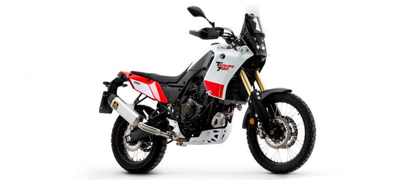 Yamaha Tenere 700 19 Homologated Indy Race Alu. Exhaust with Welded Linkpipe and Carby Endcap for Original Collectors