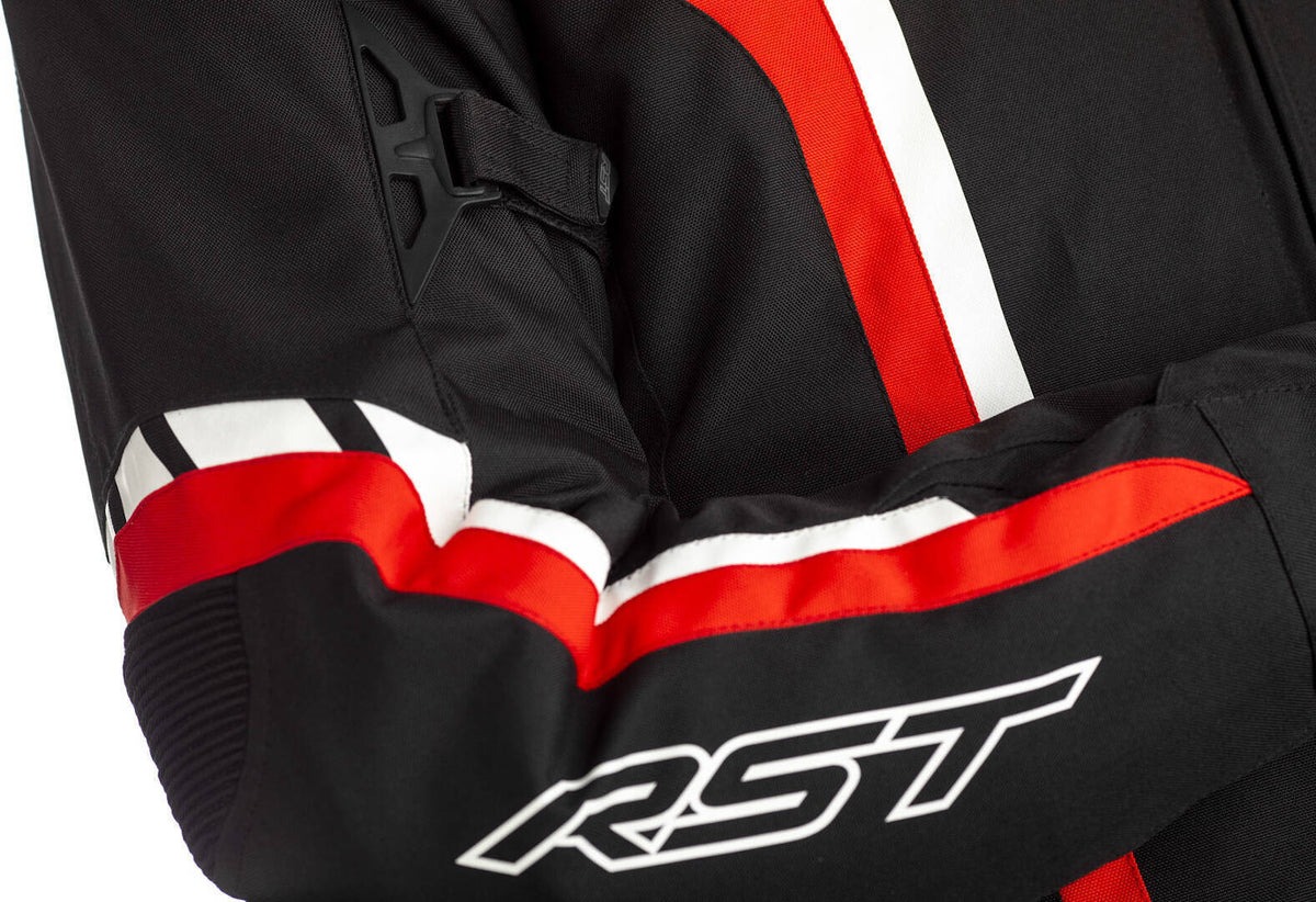 RST TEXTILE MC-Jacket ašis juoda /raudona