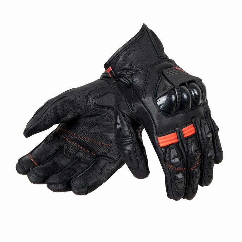 Ozón MC-gloves RS-600 krátka čierna /červená