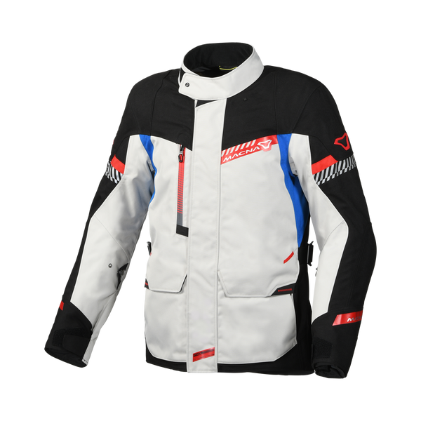„Macna Textile Mc-Jacket Aspire“ pilka /mėlyna /raudona