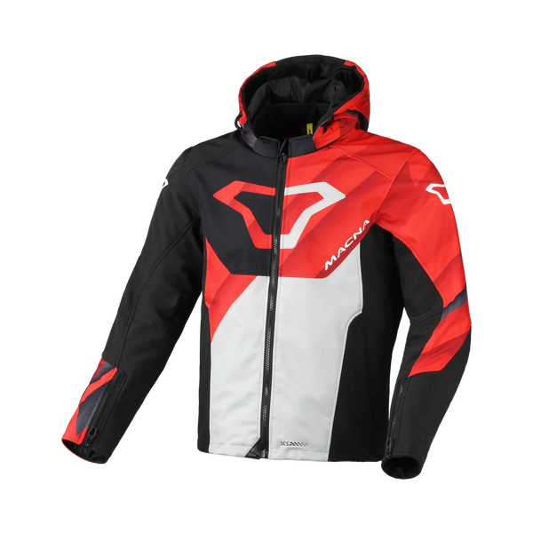 „Macna Softshell MC“ striukė „Atracor“ juoda /raudona