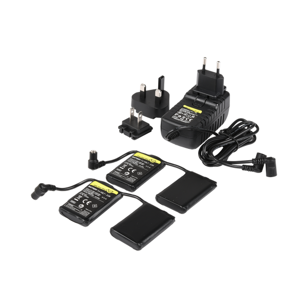 Batéria + nabíjačka MacNA, 7,4V 3A ión/elektrón/pokrok/UNITE K-KIT-BAT-7.4V-3A