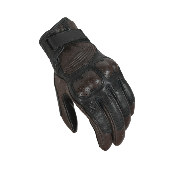 Motorcycle Glove Macna, Bold Black/Brown