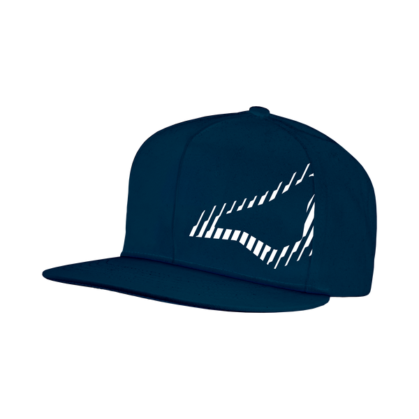 „Macna Cap Snapback“ logotipo šoninė mėlyna