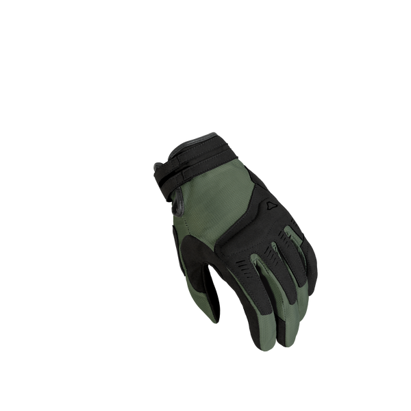 Motorcycle Glove Macna, Darko Green/Black