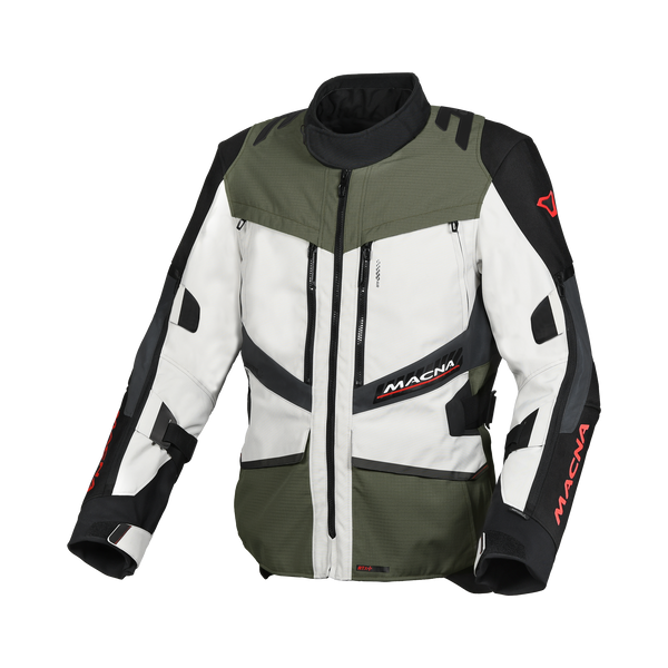 Macna tekstilizstrādājums MC-jacket Domane Grey /Green