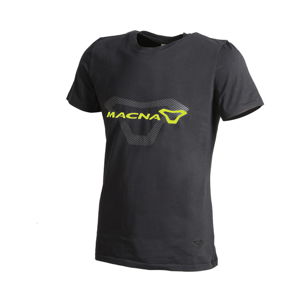 T-krekls Macna, logotips melns