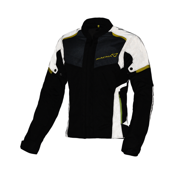 Motocikla jaka Macna, Orcano 2.0 Sievietes nakts acs melna/nakts acs/fluo dzeltena