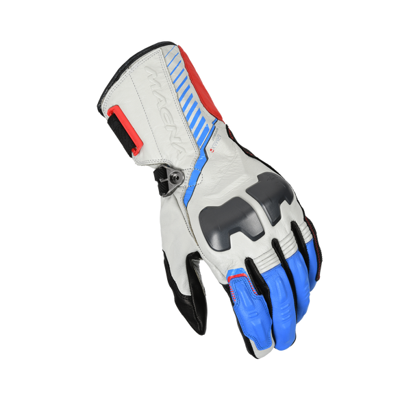 Motorcycle Glove Macna, Rango RTX DL Red/White/Blue