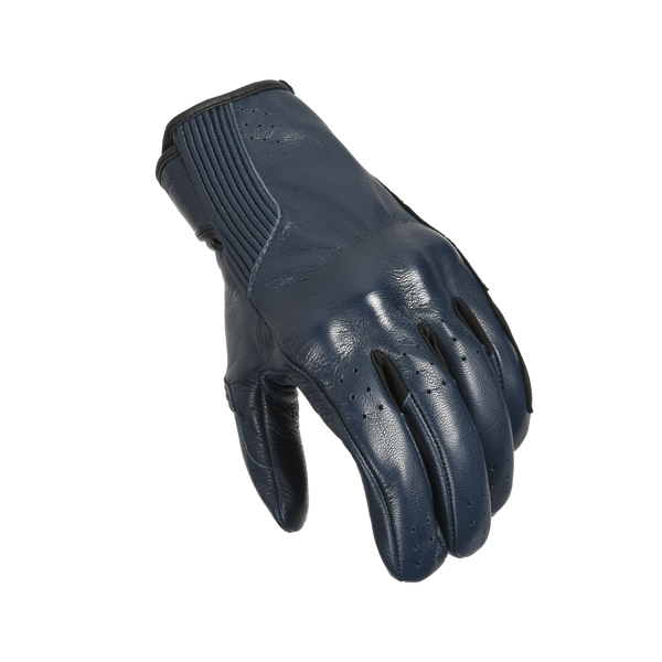 Motorcycle Glove MacNa, Rigid Dark Blue