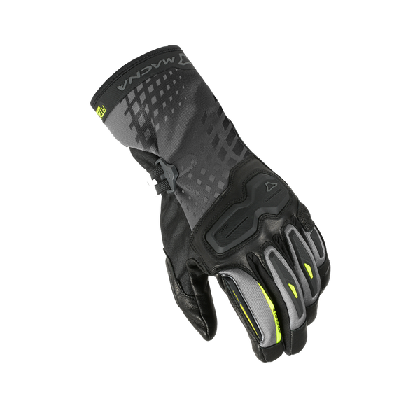 Motocikla cimdi Macna, Terra RTX melns/Fluo dzeltens