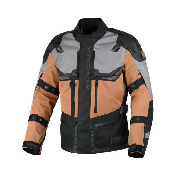 „Macna Textile Mc-Jacket Touros“ pilka /ruda /juoda
