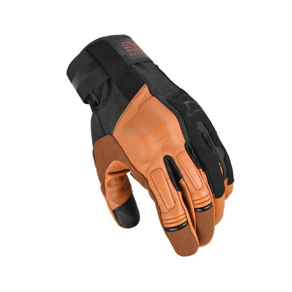 Motocikla cimdi MacNA, Ulmex Black/Brown
