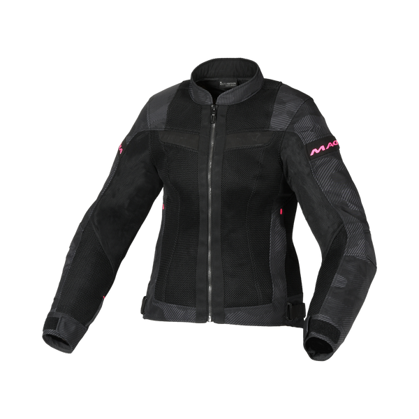 Motocikla jaka Macna, Velotura Woman Black Gray Camo