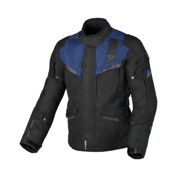 „Macna Textile MC“ striukė „Zastro Black /Blue“