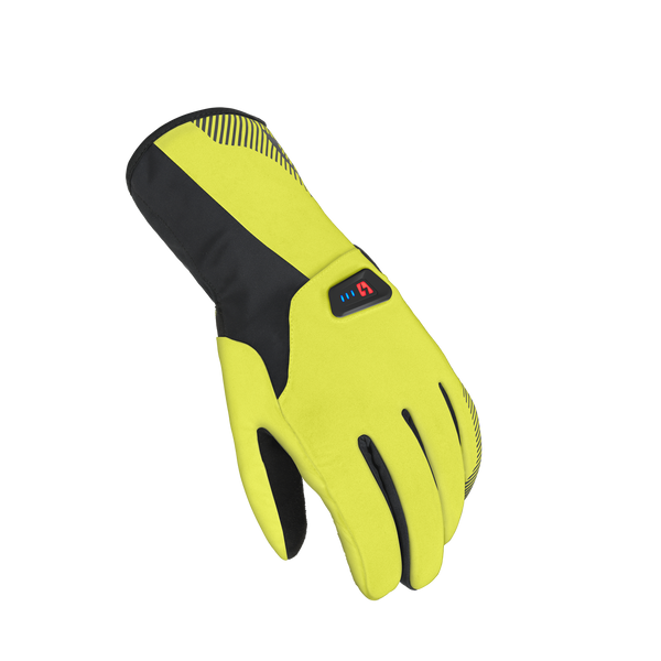 Velosipēdu cimds Macna, sitiet melnu/fluo dzeltenu